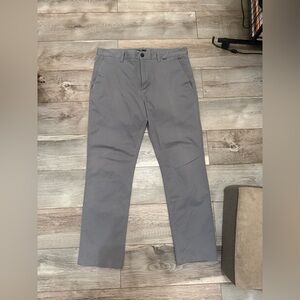 Hurley Gray Straight-Leg Chino Pants